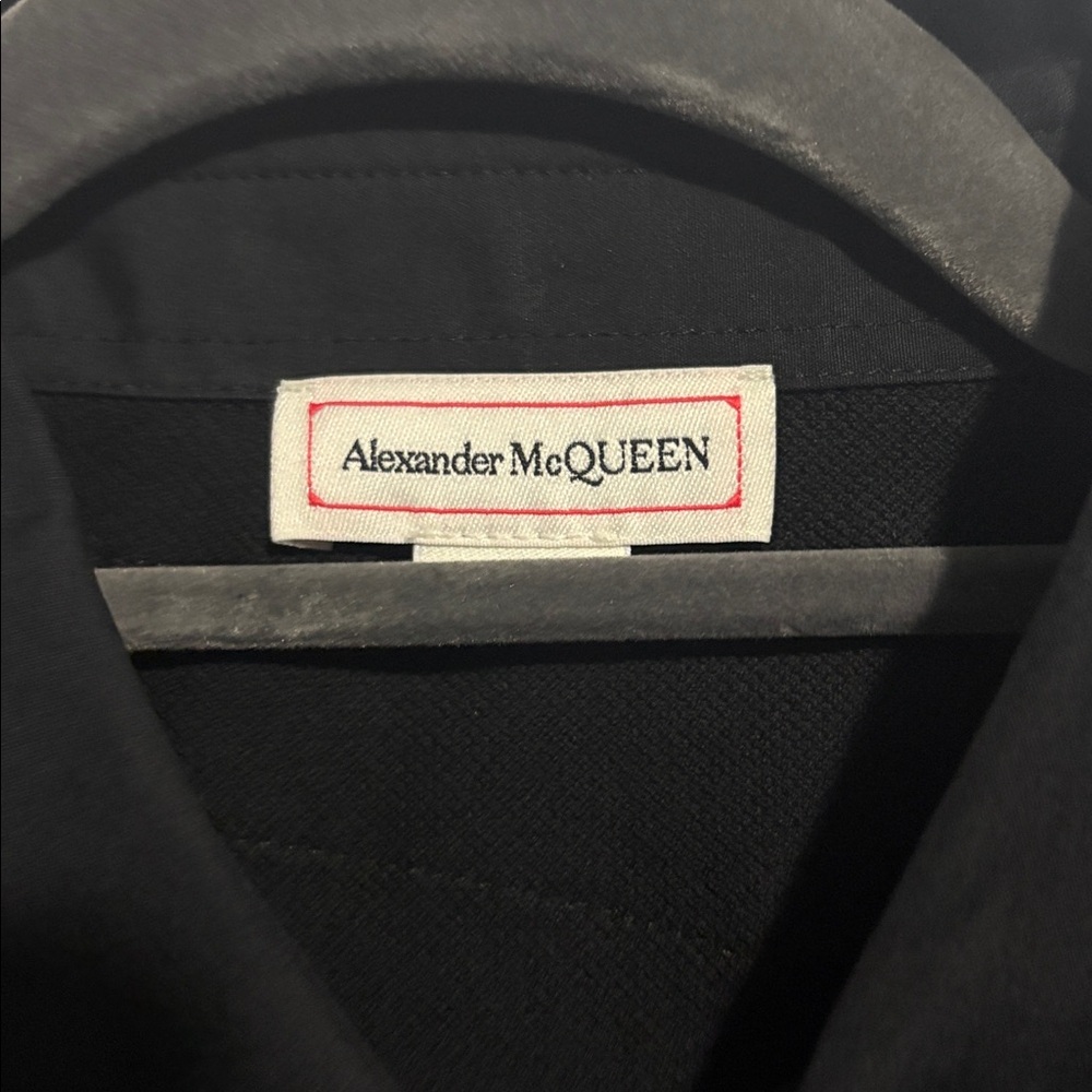Alexander McQueen Black Polo Shirt - Picture 2 of 2